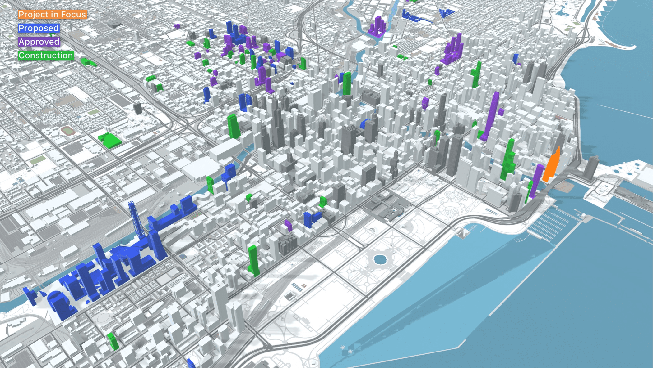 Downtown Aerial - status view