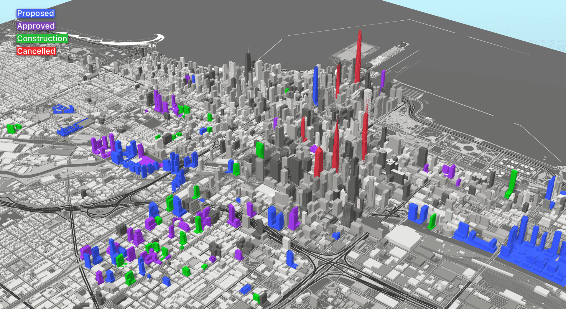 Canceled projects - status layer red 2