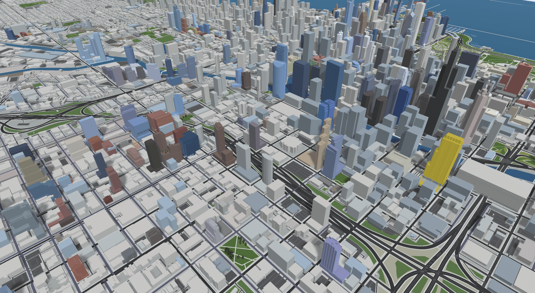 Camera angles emphasizing verticality and spatial relationships