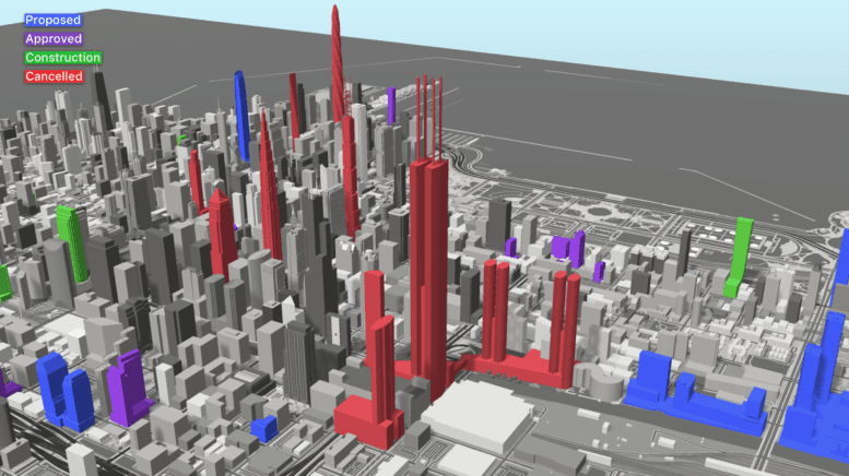 Canceled projects - status layer red 3