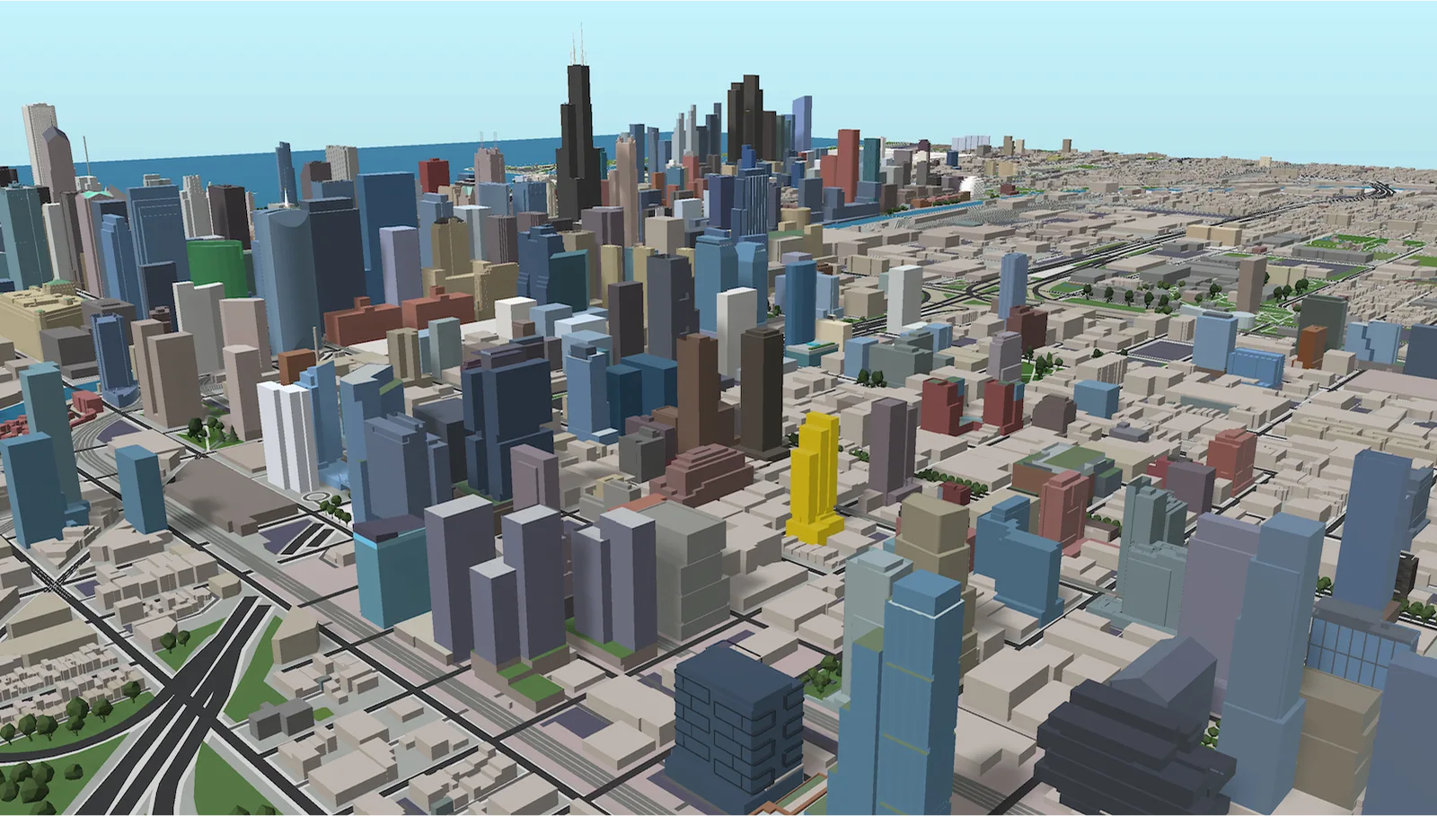 An additional view of the original West Loop development pipeline